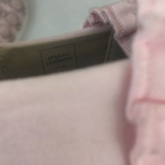 Opening Ceremony Cici Smocked Platform Slip On 7.5 - Picture 5 of 7